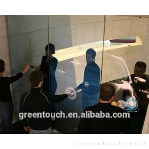 42" Capacitive Multi Touch screen Foil film, Holographic Nano Touch Screen Foil through glass